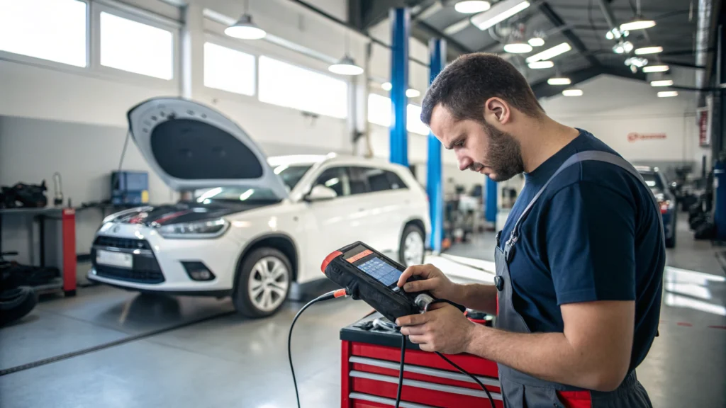 Master check engine light diagnosis using OBD-II scan tools. Spot common engine codes, misfire symptoms, sensor failures, and emission issues confidently.
