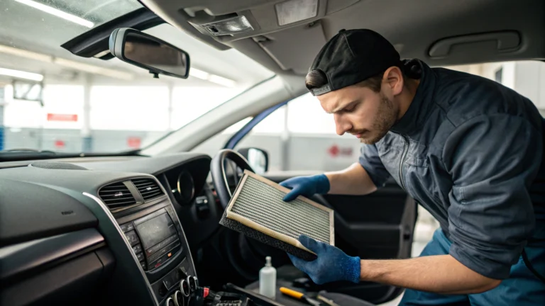Cabin air filter replacement boosts car interior air quality, HVAC airflow, and heater performance. Avoid heating issues caused by a clogged air filter.